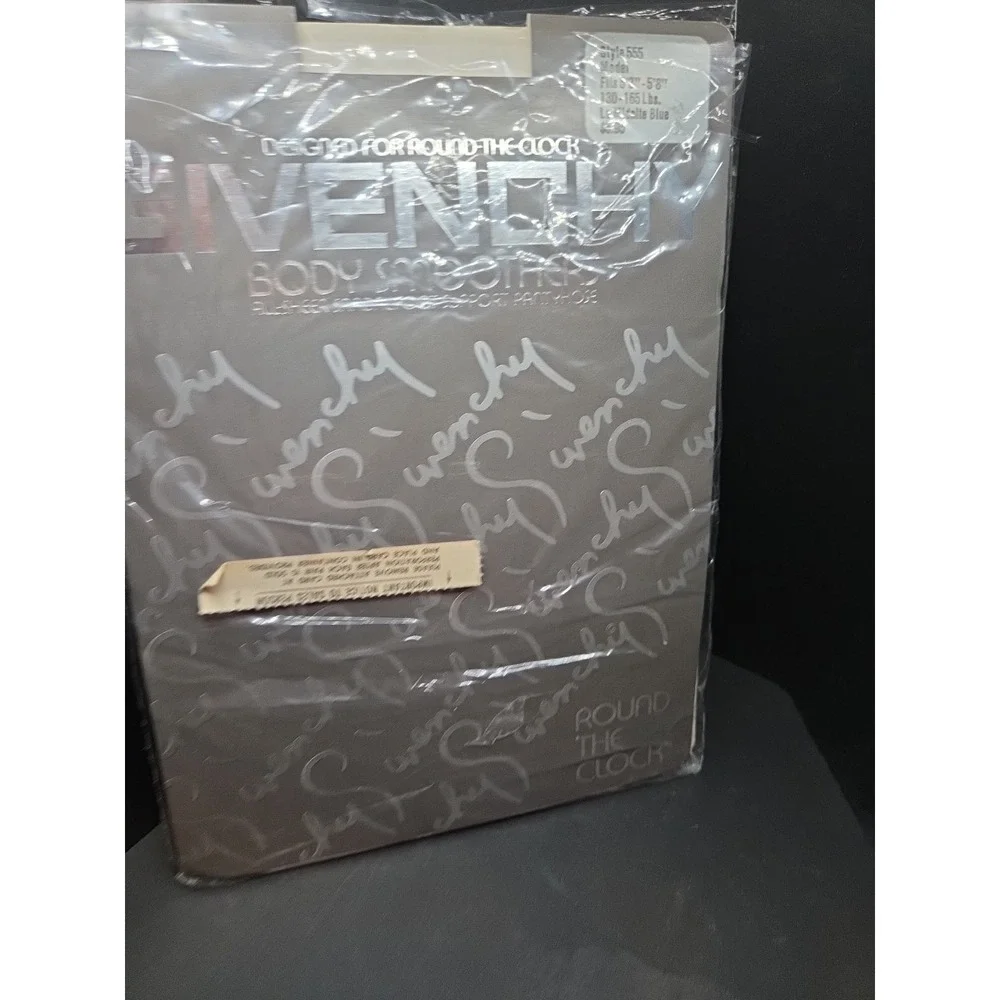Givenchy Hosiery Body Smoothers Pantyhose Le Midnite Blue Style 555
